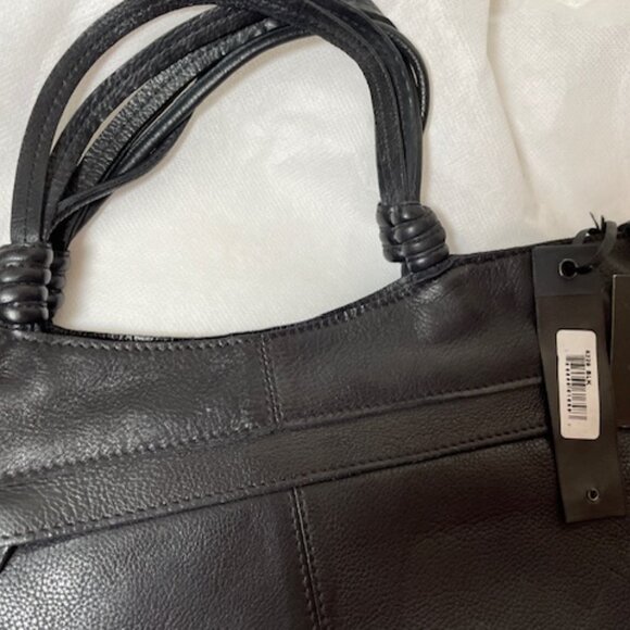 NEW Latico Leathers Black NolanTote/Crossbody - Picture 2 of 11